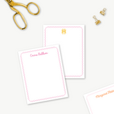monogram notepad, personalized notepad, custom notepad, monogram stationery, personalized stationery, custom stationery, custom gift, personalized gift